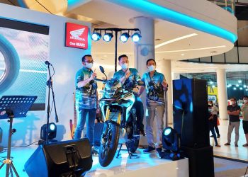 Honda CB150X  Meluncur di Pontianak