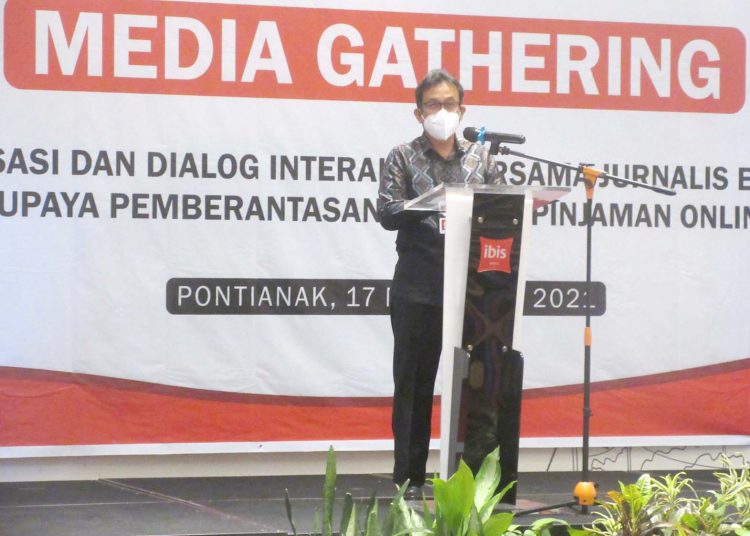 Maulana Yasin, Ketua OJK Kalbar. POTO MATRA