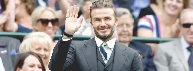 David Beckham, mantan gelandang Manchester United dan Real Madrid yang kini menjadi duta organisasi PBB untuk anak-anak Unicef. (net)