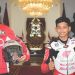 Pebalap Astra Honda, Veda Ega Bertemu Presiden Jokowi