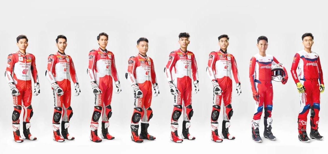 Para pebalap muda binaan Honda sukses mengharumkan nama Indonesia di ajang Moto3-JuniorGP World Championship. POTOIST