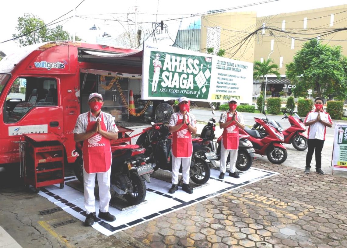 AHASS SIAGA program Astra Motor Kalimantan Barat dalam menghadapi libur bersama Idul Fitri 1443 Hijriah. (ist)