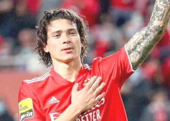 Striker Benfica Diincar Klub Besar, Bandrolnya Rp 2,1 Triliun