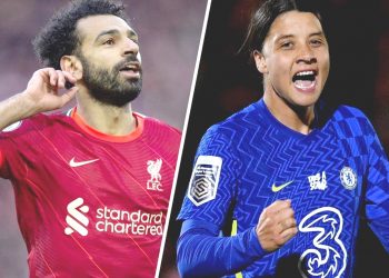 Salah dan Kerr Pemain Terbaik