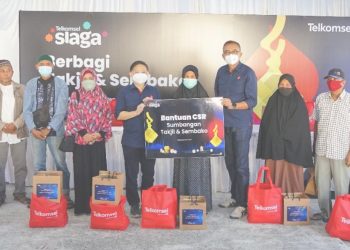 Telkomsel Berbagi Kebahagiaan di Empat Kota
