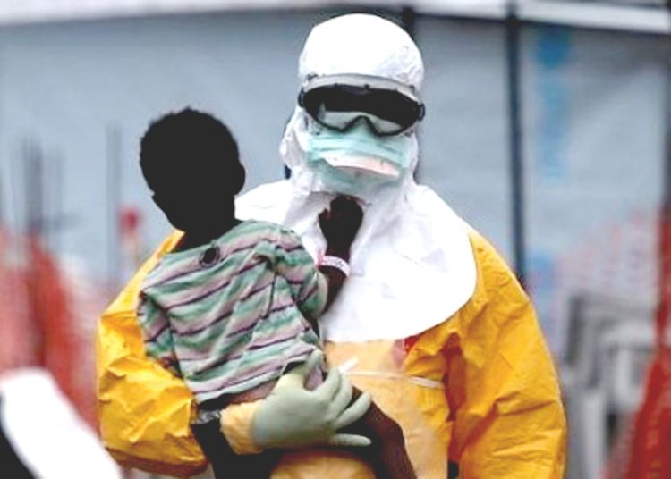 Penanganan kasus ebola di Kongo. (net)