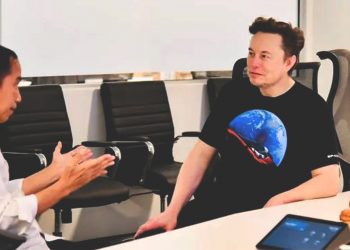 Presiden Jokowi Bertemu Elon Musk