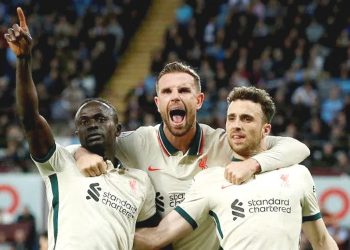 Liverpool Menang Tipis Lawan Aston Villa