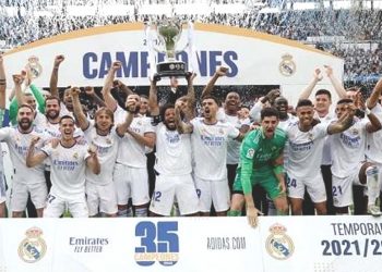 Gelar Juara ke-35 Real Madrid