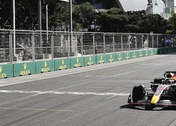 Race F1 GP Azerbaijan Dikuasai Red Bull, DNF Ganda Pukul Ferrari