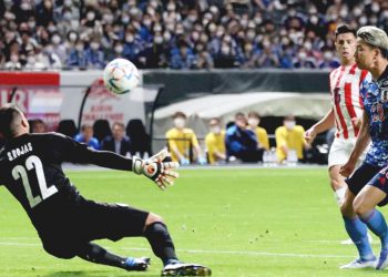 Laga Persahabatan, Jepang Bungkam Paraguay 4-1