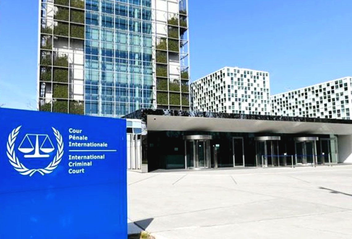 Gedung Mahkamah Pidana Internasional (ICC) di Den Haag, Belanda. (ant/rtr)