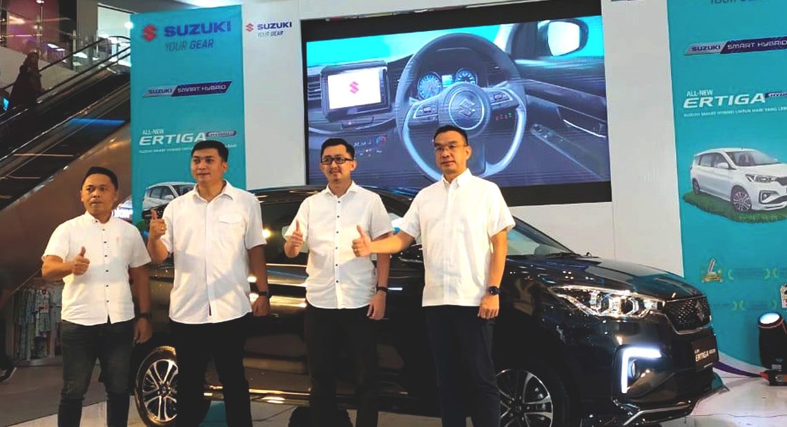 Peluncuran Suzuki All New Ertiga Hybrid di Pontianak, Sabtu.(matra)