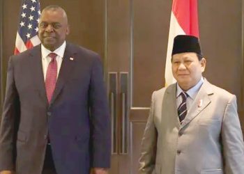 Prabowo dan Menhan Amerika Serikat Bahas Hubungan Pertahanan Bilateral