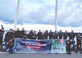 CB150X Explore Touring ke Jembatan Tayan