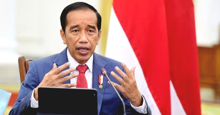 Presiden Jokowi minta relawan tidak terburu-buru memberikan dukungan Pilpres 2024.(net)