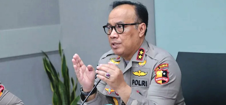 Kepala Divisi Humas Polri, Irjen Pol Dedi Prasetyo membuka penyelidikan dugaan penyelewengan dana umat oleh ACT.(humaspolri)