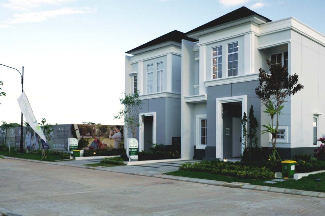 Rumah resort Garden House yang baru diluncurkan CitraGarden Aneka Pontianak.(ist)