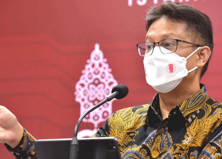 Menkes Budi Gunadi Sadikin minta masyarakat tidak panik menghadapi virus cacar monyet. (dok Humas Setkab)