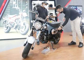 Motor Ikonik Honda ST125 Dax Dipamerkan di GIIAS 2022