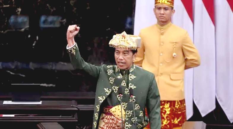 Presiden Jokowi optimis tren pertumbuhan  ekonomi terus berlanjut. (biroseptres)