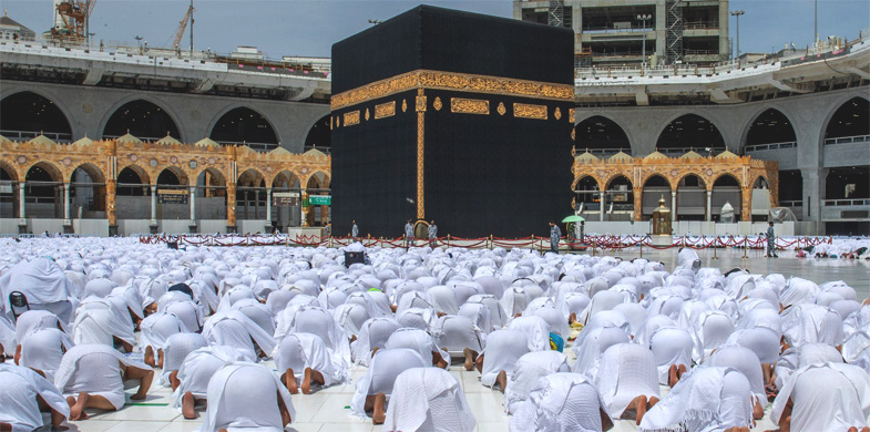 Jamaah umroh Indonesia dibuka seluas-luasnya oleh Kementerian Haji dan Umroh Arab Saudi.(twitter)