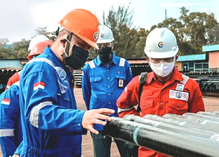 Elnusa Tbk, anak usaha PT Pertamina Hulu Energi (PHE) mencatat kinerja kinclong di kuartal I 2022.(ist)