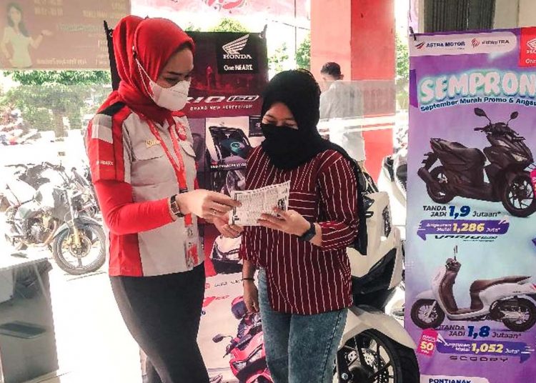 Astra Motor Kalimantan Barat menggelar promo Semprong sepanjang September 2022.(ist)