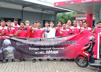 Astra Motor Edukasi Safety Riding Karyawan Telkom Akses
