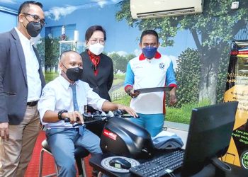 Belajar Safety Riding Menyenangkan Ala AHM