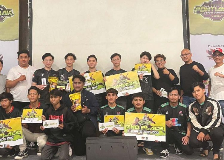 Ajang Mobile Legend Esport Competition turut memeriahkan HUT Kota Pontianak ke 251.(ist)