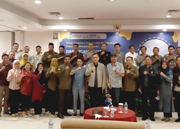Bimtek Pengawasan Alsintan di Pontianak, Senin.(ist)