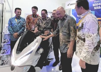AHM Pamer Motor Listrik di Ajang KTT G20
