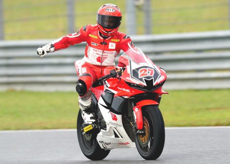 Andi Gilang cetak sejarah pebalap Indonesia pertama peraih gelar juara ARRC kelas Supersport (SS)600.(ist)