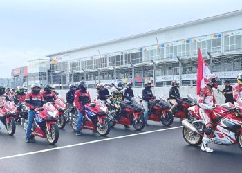 Komunitas Honda Ramaikan CBR Track Day di Mandalika