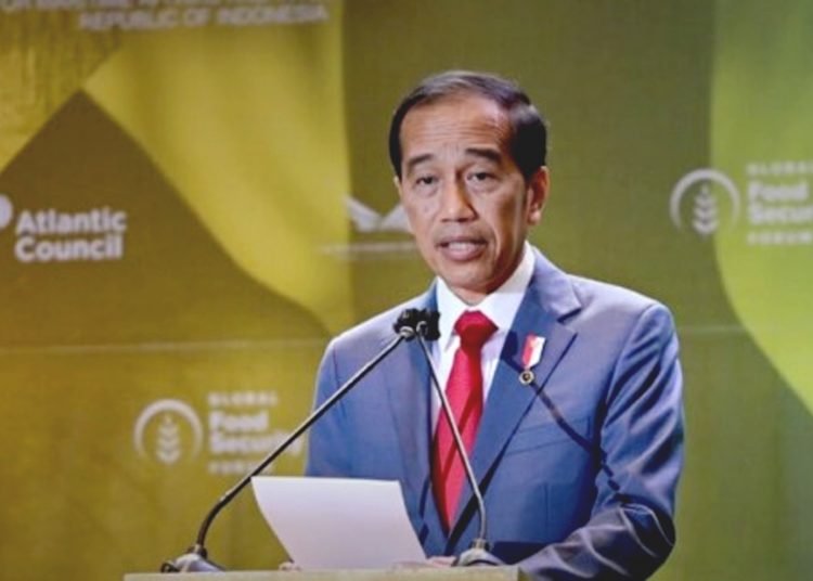 Presiden RI Jokowi terima penghargaan Global Citizen Award.(setpres)