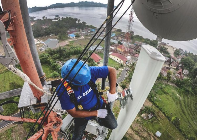 XL Axiata terus memperluas jaringan.(ist)