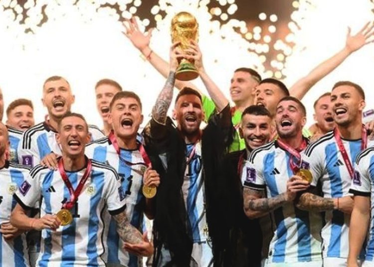 Argentina Juara1 Piala Dunia 2022 Qatar kantongi hadiah uang Rp 659 miliar lebih.(instagram)
