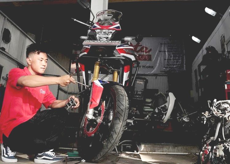 Esta Garage alumni binaan Yayasan AHM.(is)