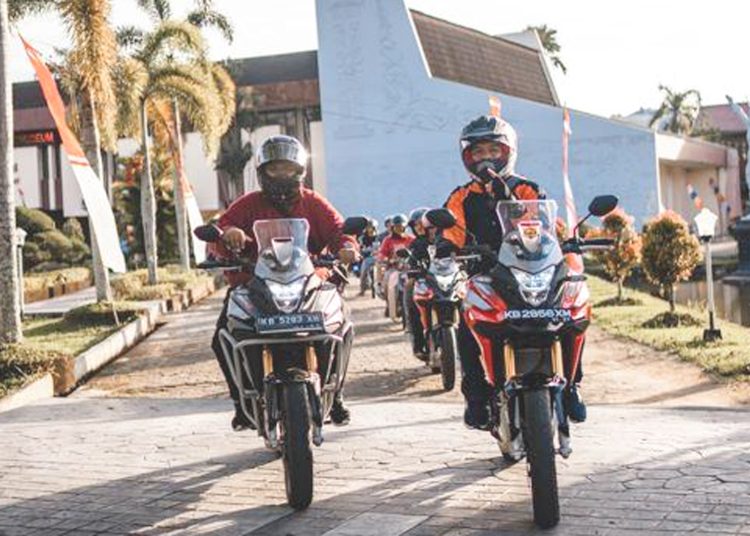 Event CB 150 X Fun Challenge di Kota Pontianak, Minggu.(ist)