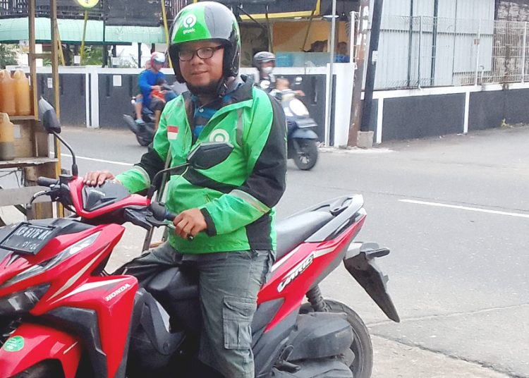 Mitra driver Gojek.(matra)