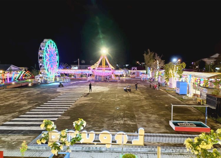 Kawasan wisata Kurnia Grup yang berlokasi di Jalan Tembawang Panjang, Kecamatan Nanga Pinoh, Kabupaten Melawi, Kalimantan Barat.(ist)