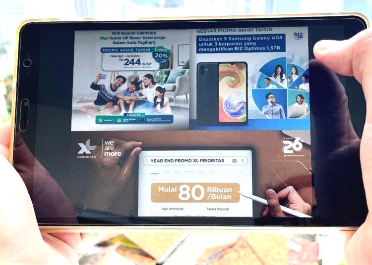 Program promo produk XL Axiata.(ist)
