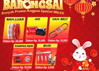 Tahun Baru Imlek, AHASS Kalbar Beri Promo Barongsai
