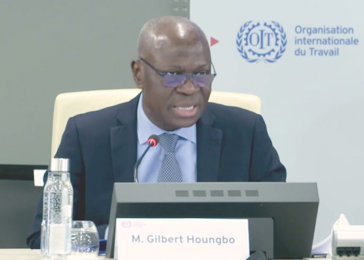Direktur Jenderal ILO, Gilbert F. Houngbo.(youtube)