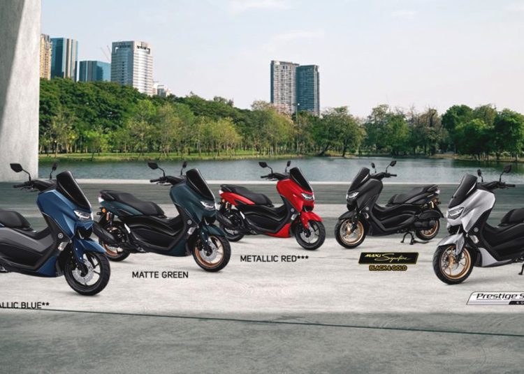 Warna-warna baru Yamaha All New NMAX 155.(ist)