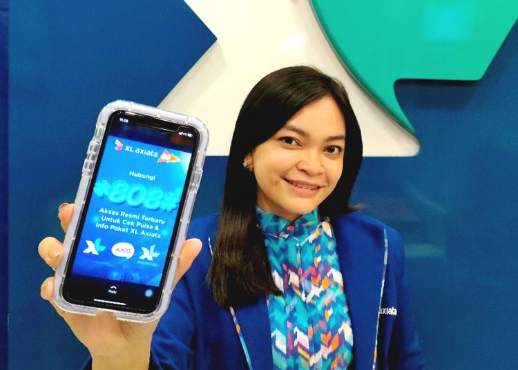 Mulai 1 April 2023, pelanggan XL Axiata hanya bisa mengakses informasi melalui UMB *808#. (ist)