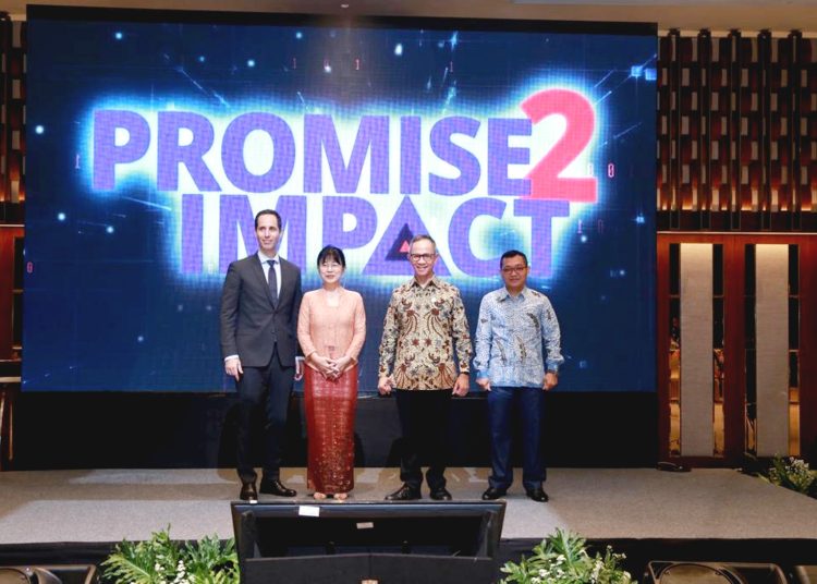 Peluncuran penerapan Program Promise II Impact yang digelar ILO, Rabu.(ist)