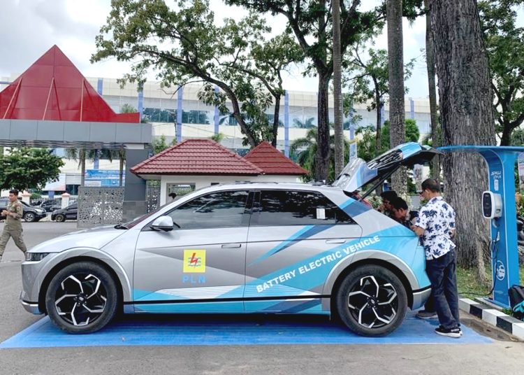 Stasiun Pengisian Kendaraan Listrik Umum (SPKLU).(ist)