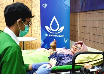 Dukung Kepedulian Sosial, XL Axiata Ikut Donor Darah